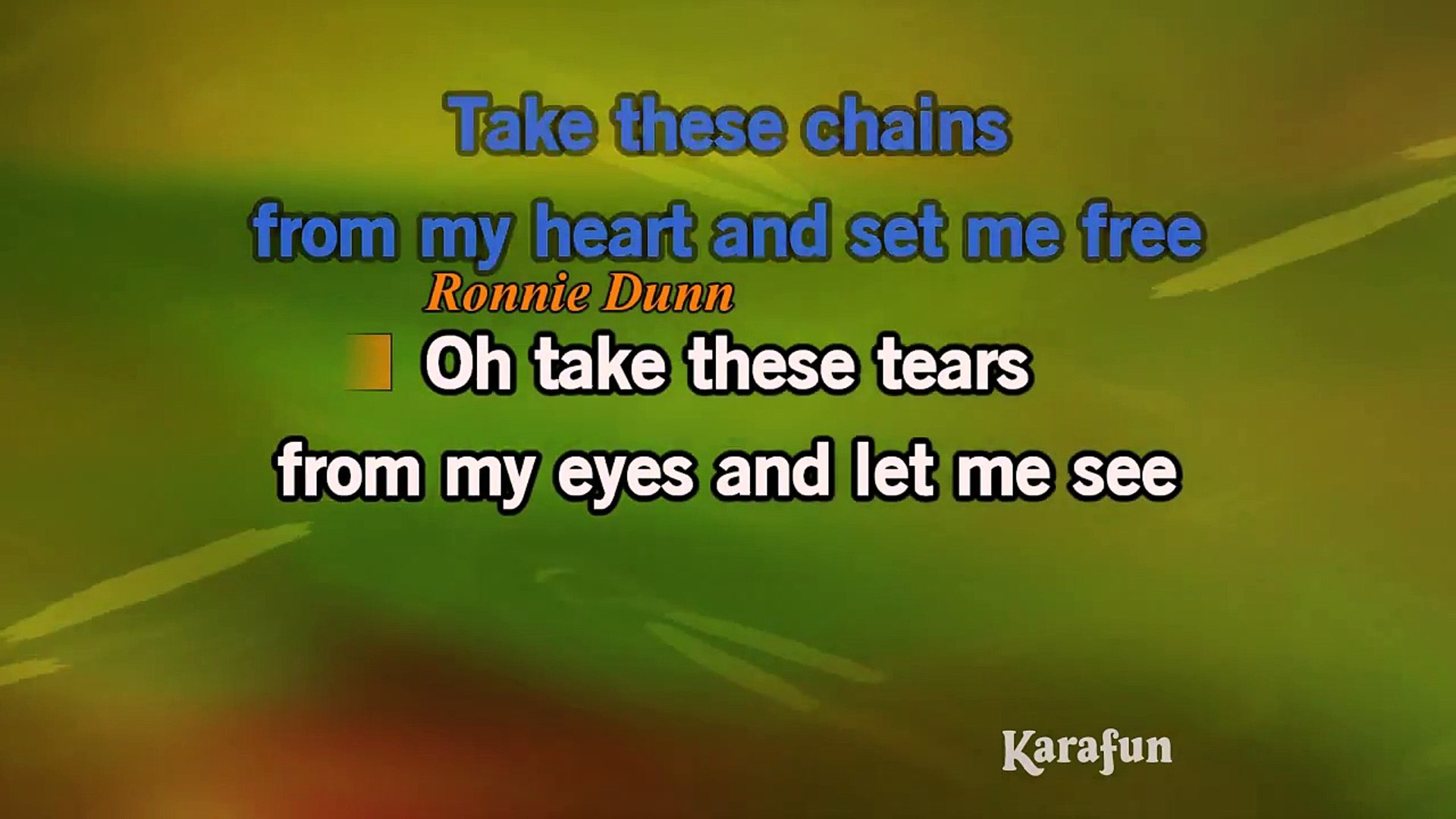 Karaoke Take These Chains from My Heart - Lee Roy Parnell - video  Dailymotion