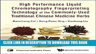 [PDF] High Performance Liquid Chromatography Fingerprinting Technology Of The Commonly-Used