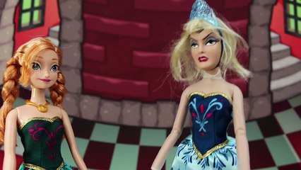 Frozen Elsa gets kidnapped by Hans and replaced with new Evil Queen with Anna and Kristoff