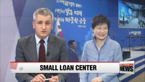 President Park attends opening of microfinancing hub in Seoul
