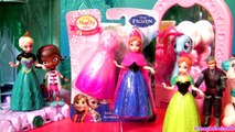 MagiClip Anna Doll Disney Frozen Play Doh Design Wedding Dress Magic Clip Princess Elsa