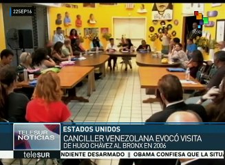 EE.UU.: inauguran mural en homenaje a Hugo Chávez en el Bronx