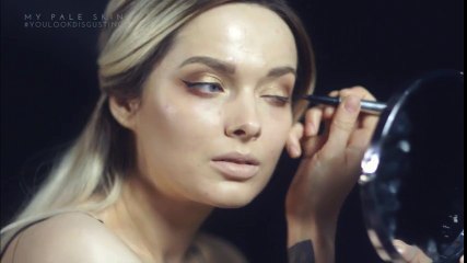 Sự khác biệt kinh hoàng trước và sau khi trang điểm