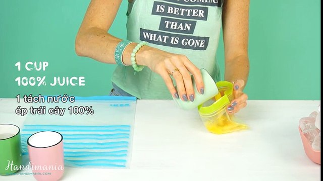 Nấu ăn - cách làm kem đá trong 5 phút