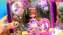 Sofia the First Spin Wheel Dolls Teapot Party & Sofia Backpack balancing a book Talking Dolls