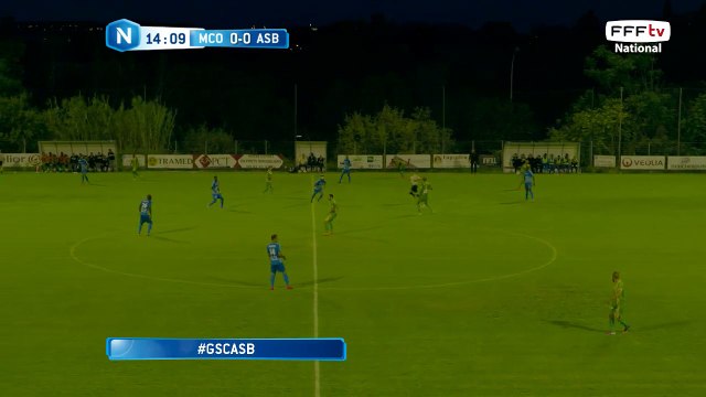 Bonne séquence de jeu mais personne à la réception du ballon...