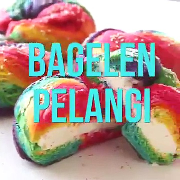 Resep Bagelen Pelangi