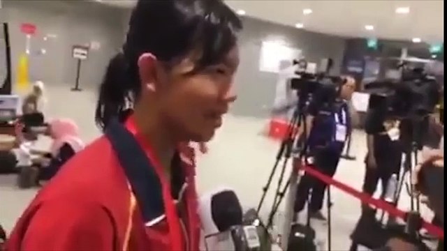 SEA Games 2015 - Phỏng vấn Nguyễn Thị Ánh Viên sau khi phá kỉ lục tại SEA Games 28
