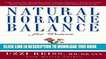 New Book Natural Hormone Balance for Women: Look Younger, Feel Stronger, and Live Life with