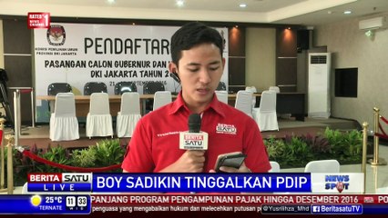 Tolak Pencalonan Ahok, Boy Sadikin Mundur dari PDIP