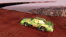 Chick Hicks VS Lightning McQueen Disney car Pixar Race Track Airport