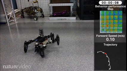 Robot thông minh có khả năng tự phục hồi sau khi hư hại