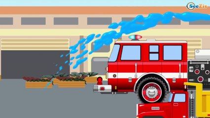 et les Voitures de Course à City of cars | Dessin animé pour enfants