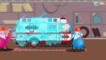 Emergency Car - Ambulance +1 hour kids videos compilation with cars, trucks, bus etc