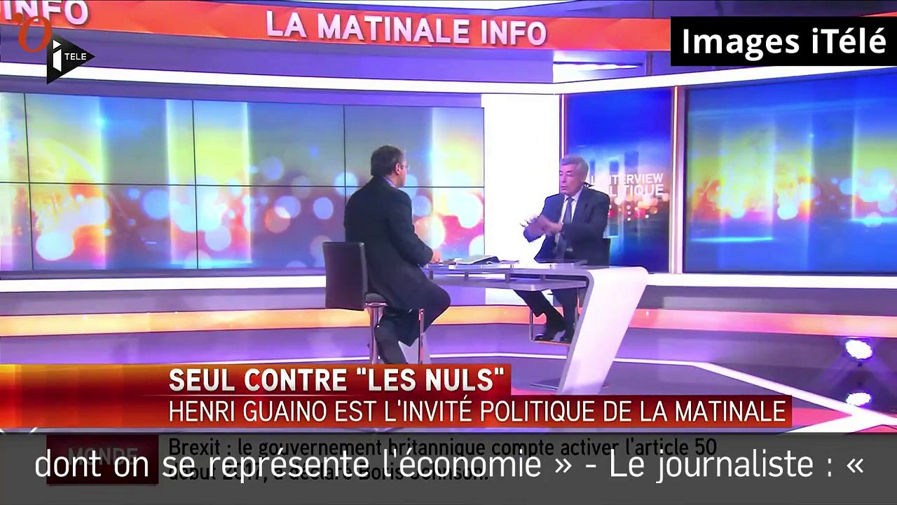 Énervé, Guaino raille les programmes économiques « débiles » des candidats à la primaire