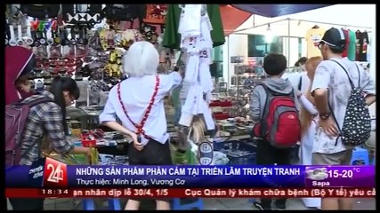 " Nhi đồng nghiêm túc" tại triển lãm truyện tranh Nhật Bản