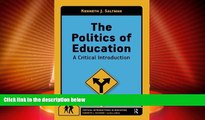 Big Deals  Politics of Education: A Critical Introduction (Critical Introductions in Education)