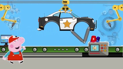 ✓ Peppa Pig English Police Car & Superheroes Life / Monster Trucks for Children New Episodes 2016