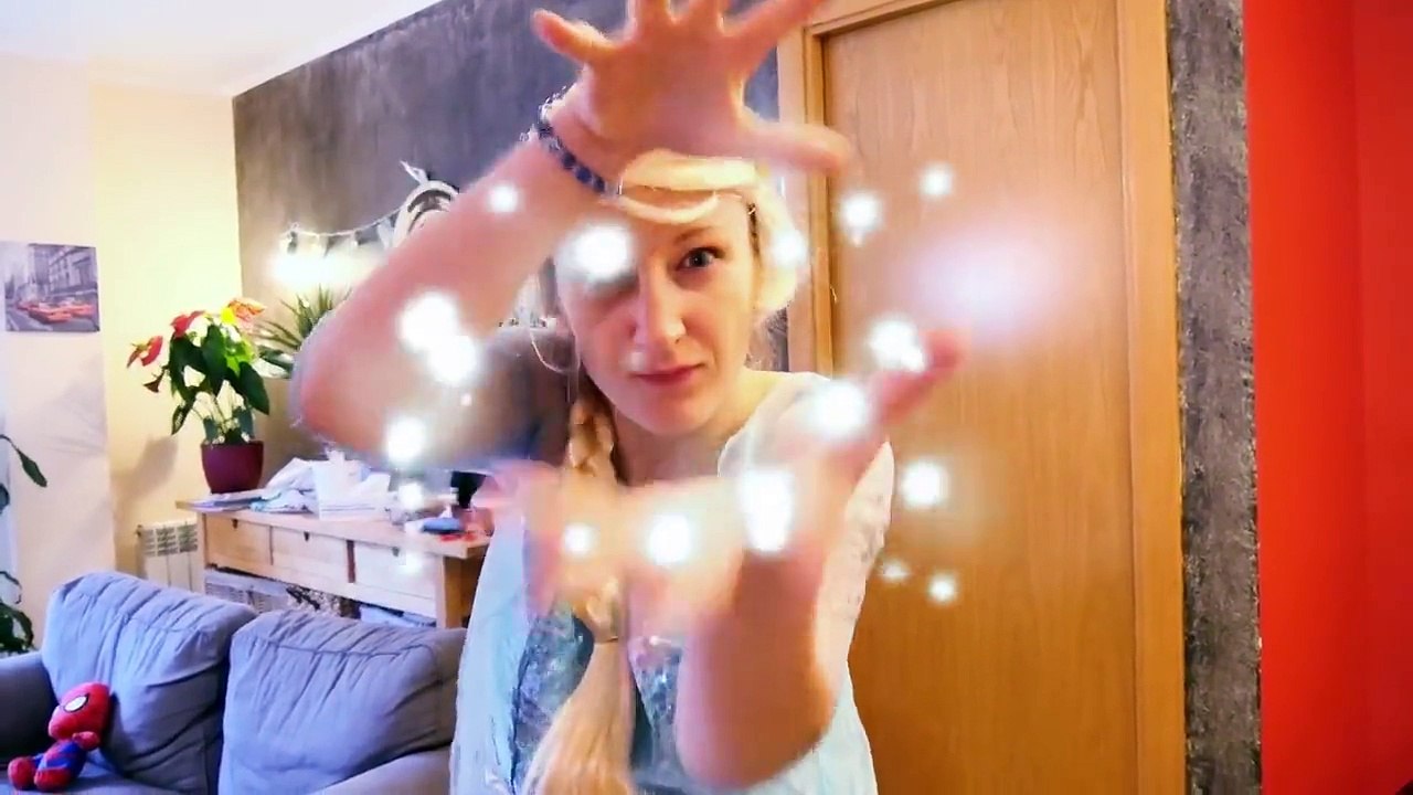 Spiderman vs Frozen Elsa & Joker Pranks w_ Princess Eats Snake & Funny Superheroes-zamefgGjRIk part 5