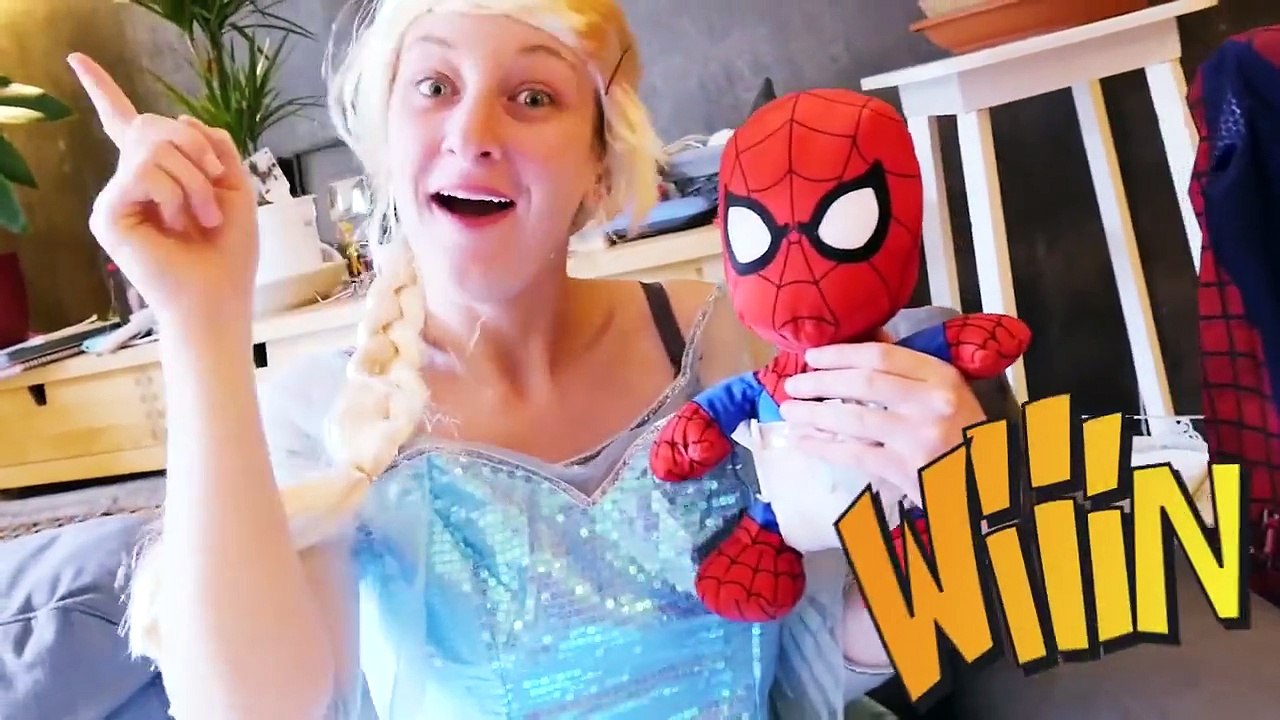 Spiderman vs Frozen Elsa & Joker Pranks w_ Princess Eats Snake & Funny Superheroes-zamefgGjRIk part 6
