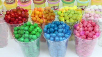 Rainbow Bubble Gum Surprise Cups with Paw Patrol My Little Pony Shopkins Hello Kitty & More!