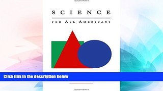 Big Deals  Science for All Americans  Free Full Read Most Wanted