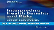 [PDF] Interpreting Health Benefits and Risks: A Practical Guide to Facilitate Doctor-Patient