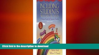READ BOOK  Including Students with Special Needs: A Practical Guide for Classroom Teachers [With