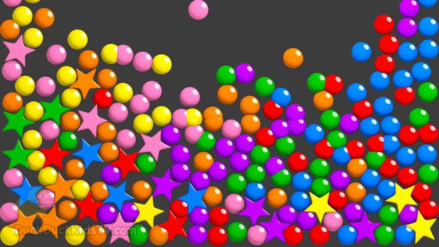 Learn Colors for Children Toddlers Kids Babies with 3D Color Balls Surprise Eggs DuckDuckKidsTV !