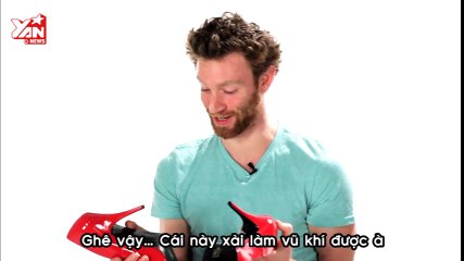 Guys Wear Heels For The First Time