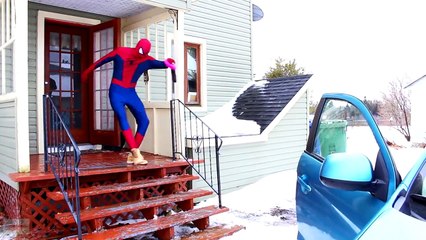 Spiderman, Frozen Elsa & Pink Spidergirl w_ Doctor! Spiderbaby is sick! Superheroes in Real Life -)- part 7