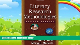 Big Deals  Literacy Research Methodologies, Second Edition  Best Seller Books Best Seller