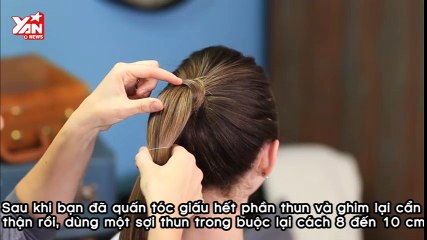 Heart Ponytail | Valentine's Day Hairstyles