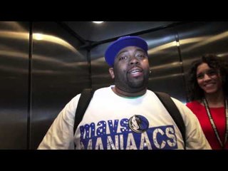 D210 TV Takes A Hilarious Elevator Ride With Mavs Maniaacs Dancer
