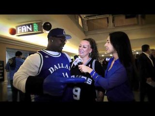 D210 TV Gets Fan Reaction Before The Spurs/Mavericks Game 01.29.12