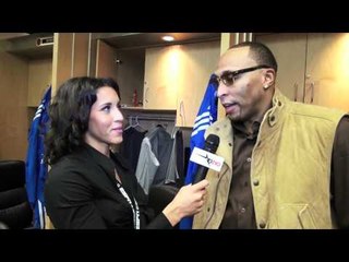 Dallas Mavericks Shawn Marion Talks About The Double OT Win Over Portland