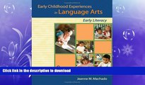 FAVORITE BOOK  Early Childhood Experiences in Language Arts: Early Literacy FULL ONLINE