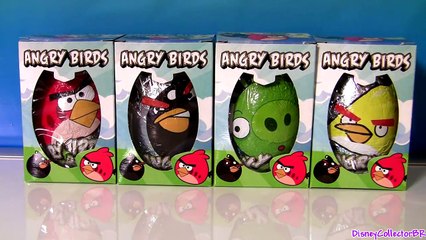 Angry Birds Easter Eggs Chocolate SURPRISE Bad Piggies Huevos Sorpresa by Funtoys