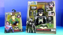 Batman Vs. Superman Metals Die-Cast Light Up Armored Batman Battles Superman Toy