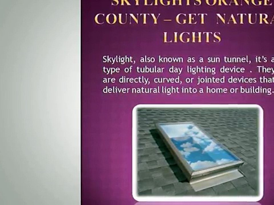 Lightenup Skylight Product Skylights in Orange County