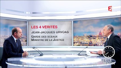 4 Vérités - Pour Jean-Jacques Urvoas, "il faut sortir la question carcérale de la polémique politique"
