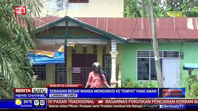 5 Kecamatan di Langkat Terendam Banjir Setinggi 1 Meter