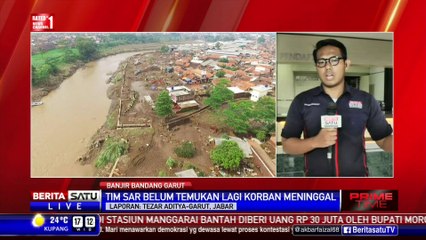 Download Video: Banjir Bandang Garut, Tim SAR Belum Temukan Lagi Korban Meninggal