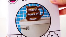 Toilet and Poop Mugs Prank Gift from Big Mouth Unboxing&Review Video