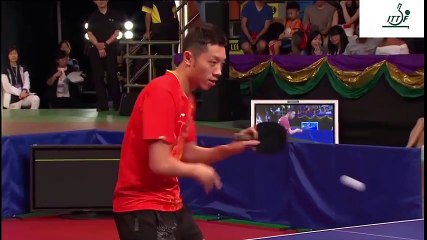 Funny Table Tennis Exhibition Match