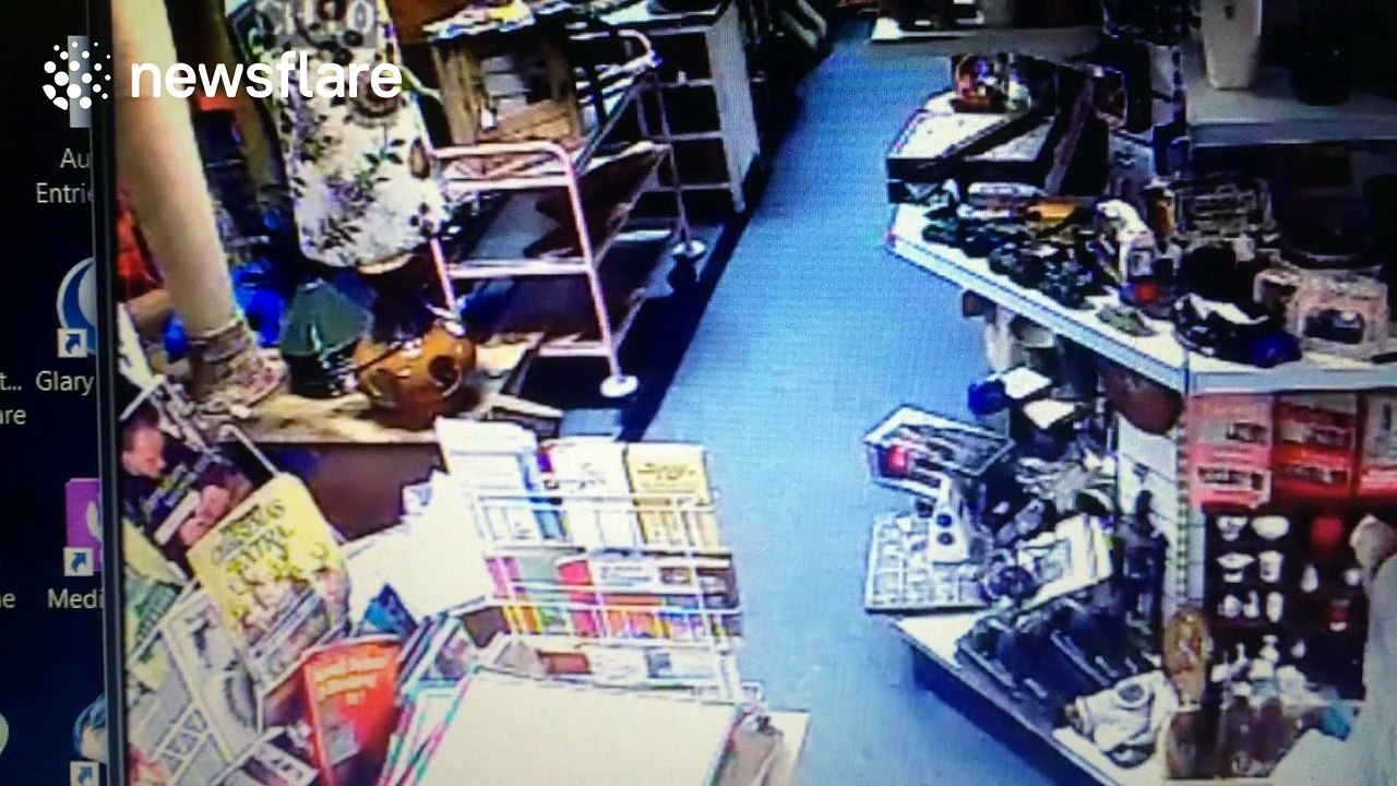 Paranormal activity inside antiques shop