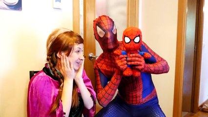 Spiderman Prank vs Frozen Elsa & Joker w_ King Kong, Spiderbaby, Princess Anna & Funny SUperhero-t0pHUS3ZbgM part 8