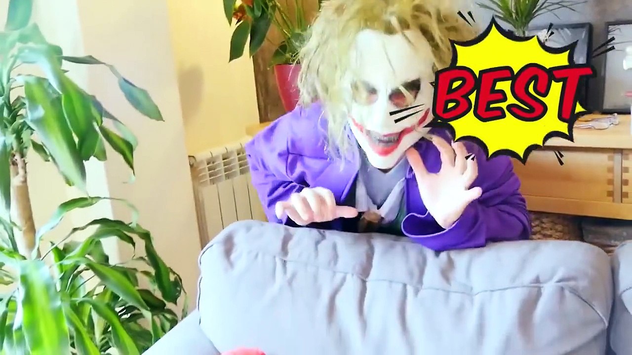 Spiderman vs Frozen Elsa & Joker Pranks w_ Princess Eats Snake & Funny Superheroes-zamefgGjRIk part 8