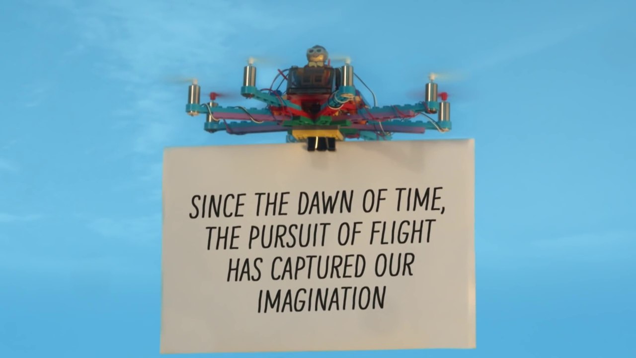 Créez vos propres drones LEGO avec des kits tout prêts !