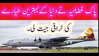 Pakistan Air Force Wins Best Plane Trophy At Royal International Air Show 2016  2017